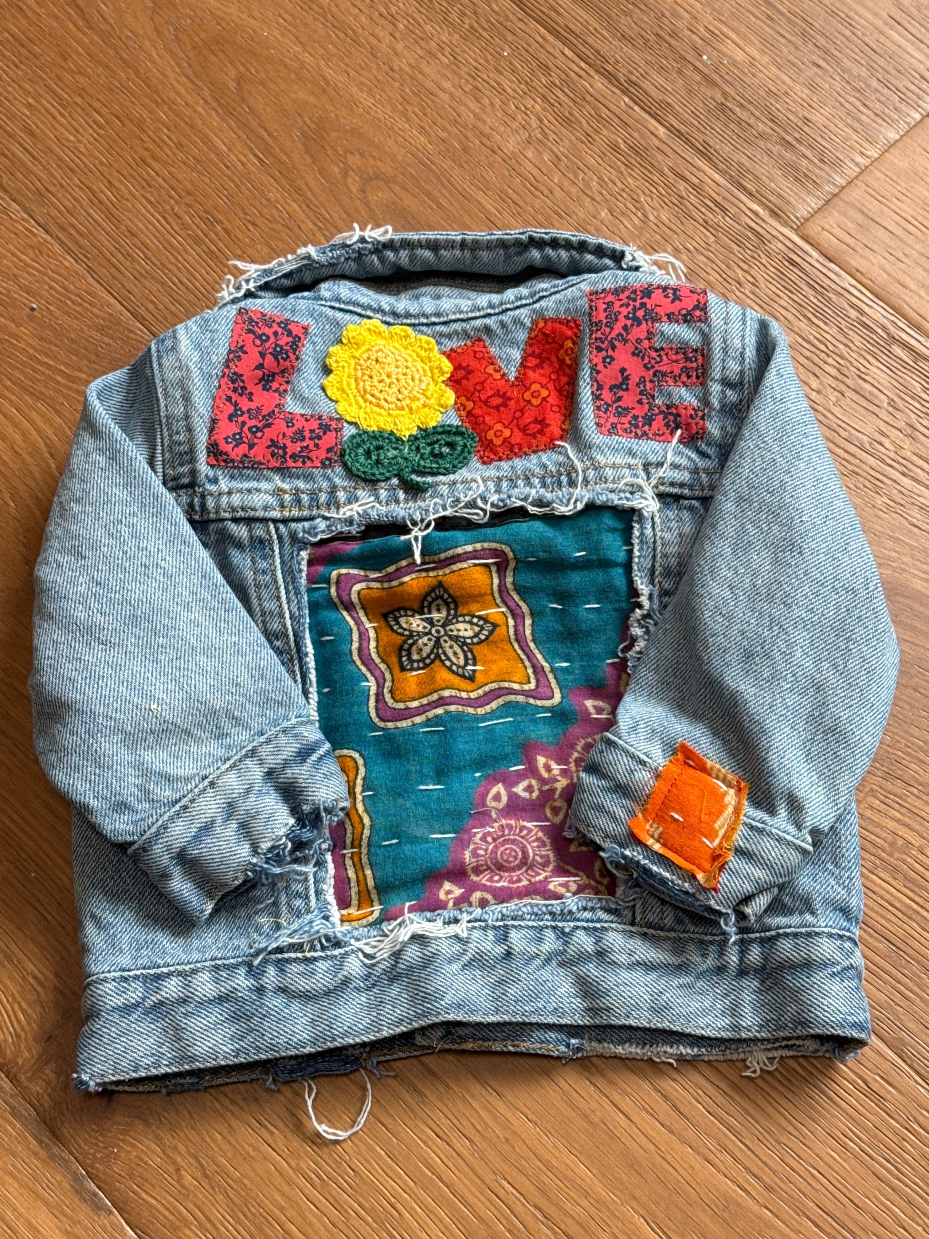 3-6m Love Denim Jackets-9925