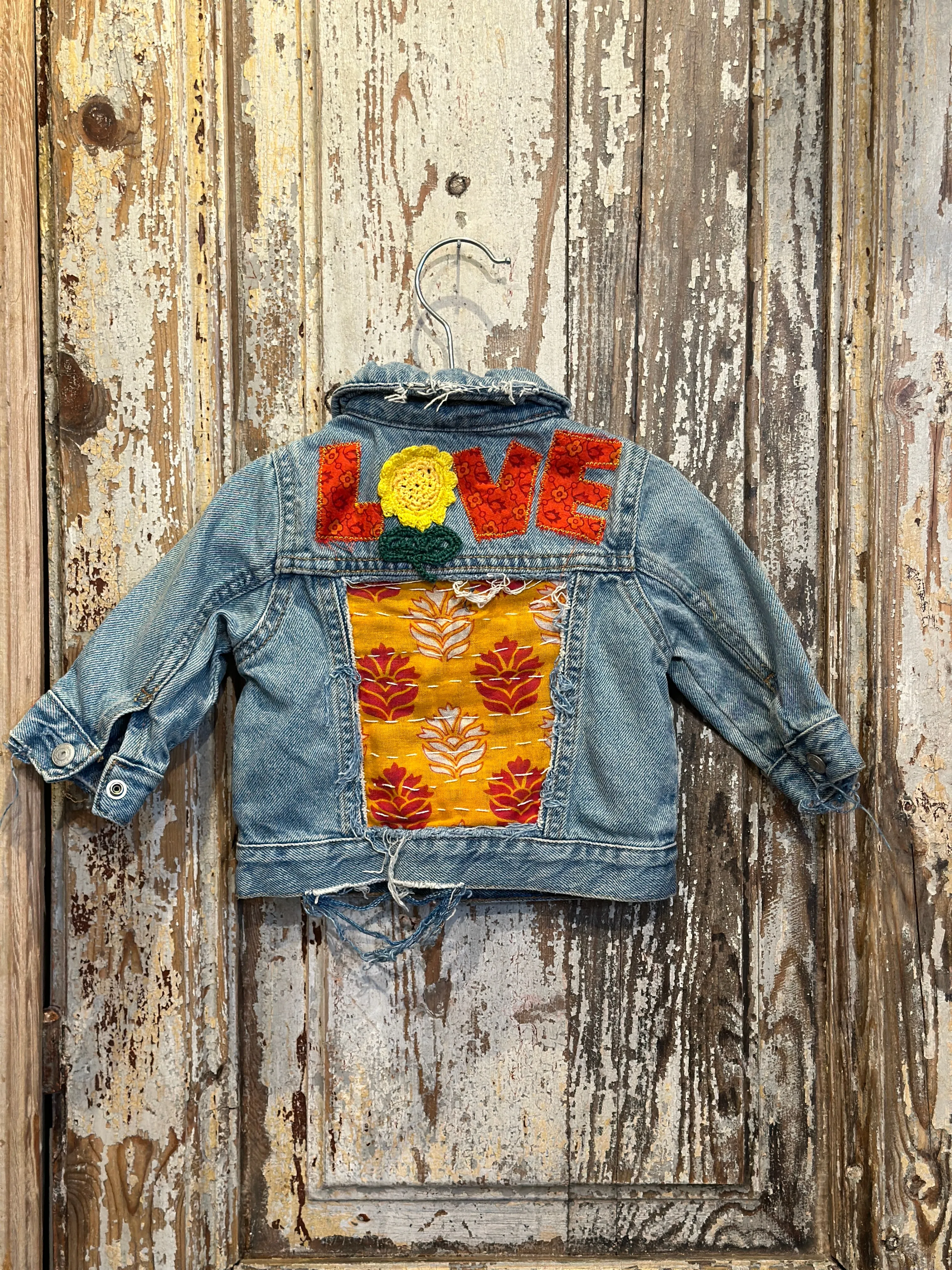 3-6m Love Denim Jackets-9925