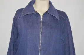 50s Anvil Workwear Denim Jacket Womens Large