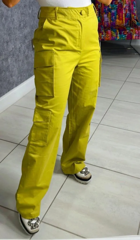 9097 Straight leg cargo pants