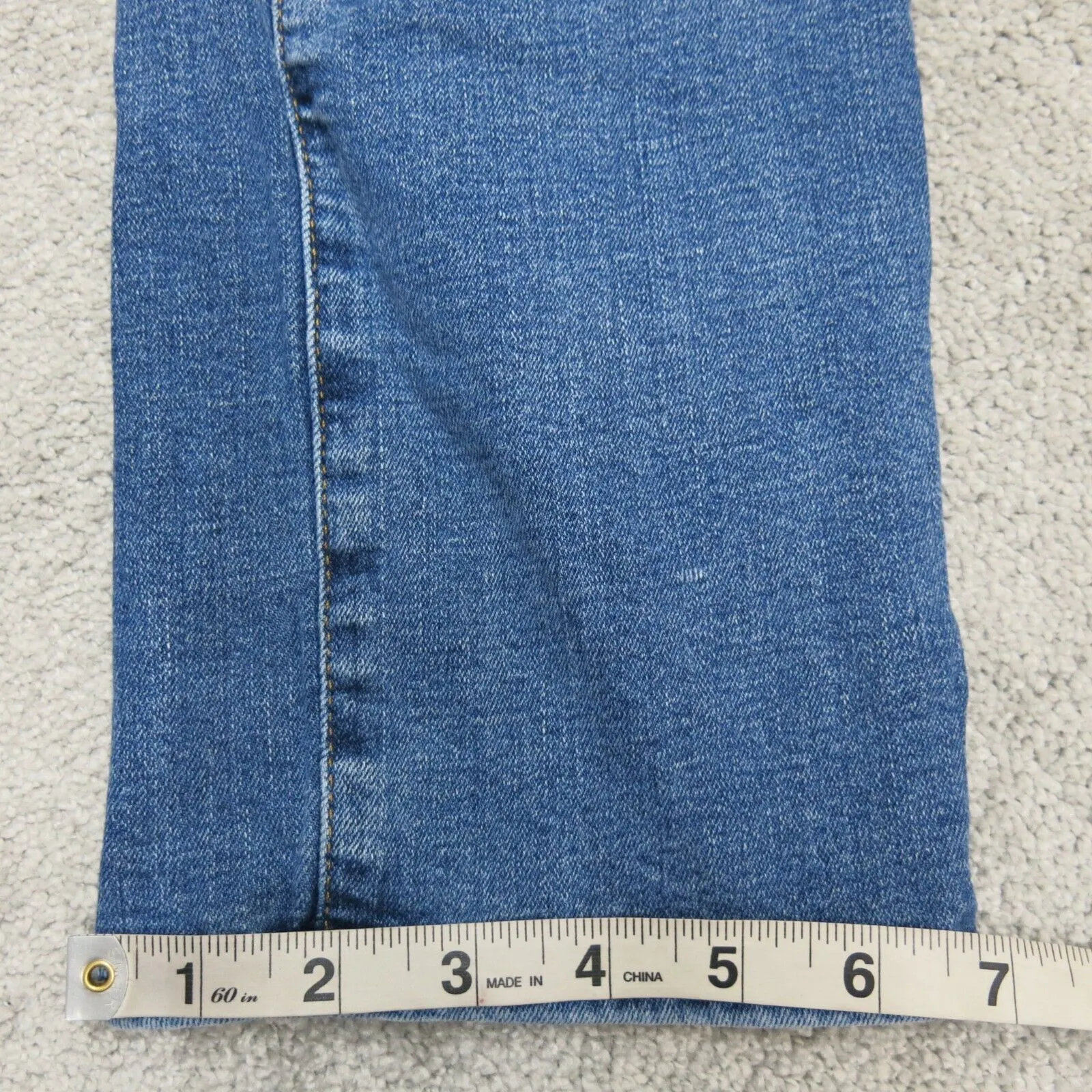 American Eagle Mens Straight Leg Denim Jeans Mid Rise 5 Pocket Blue Size 31 X 30