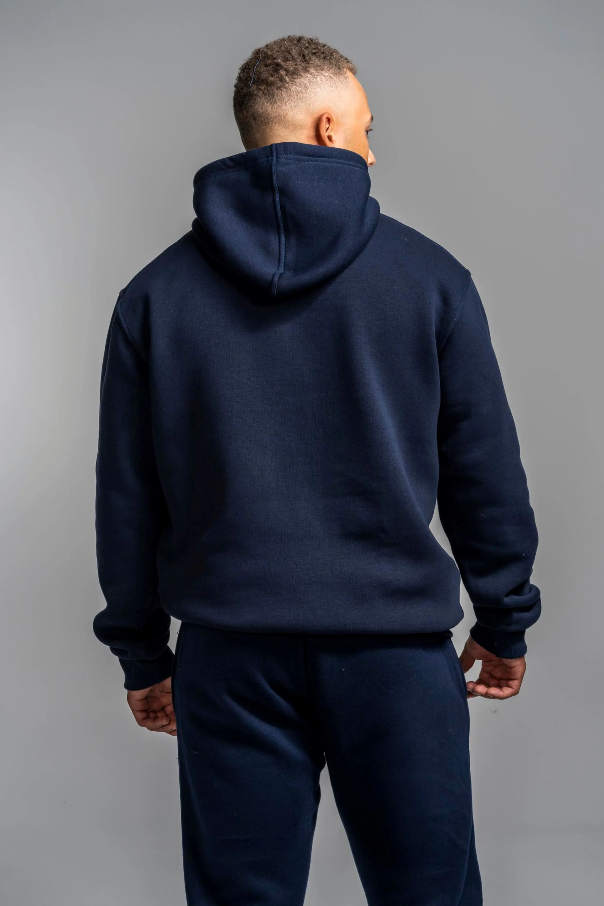 BRUCE BOLT "BOLT" Hoodie - NAVY