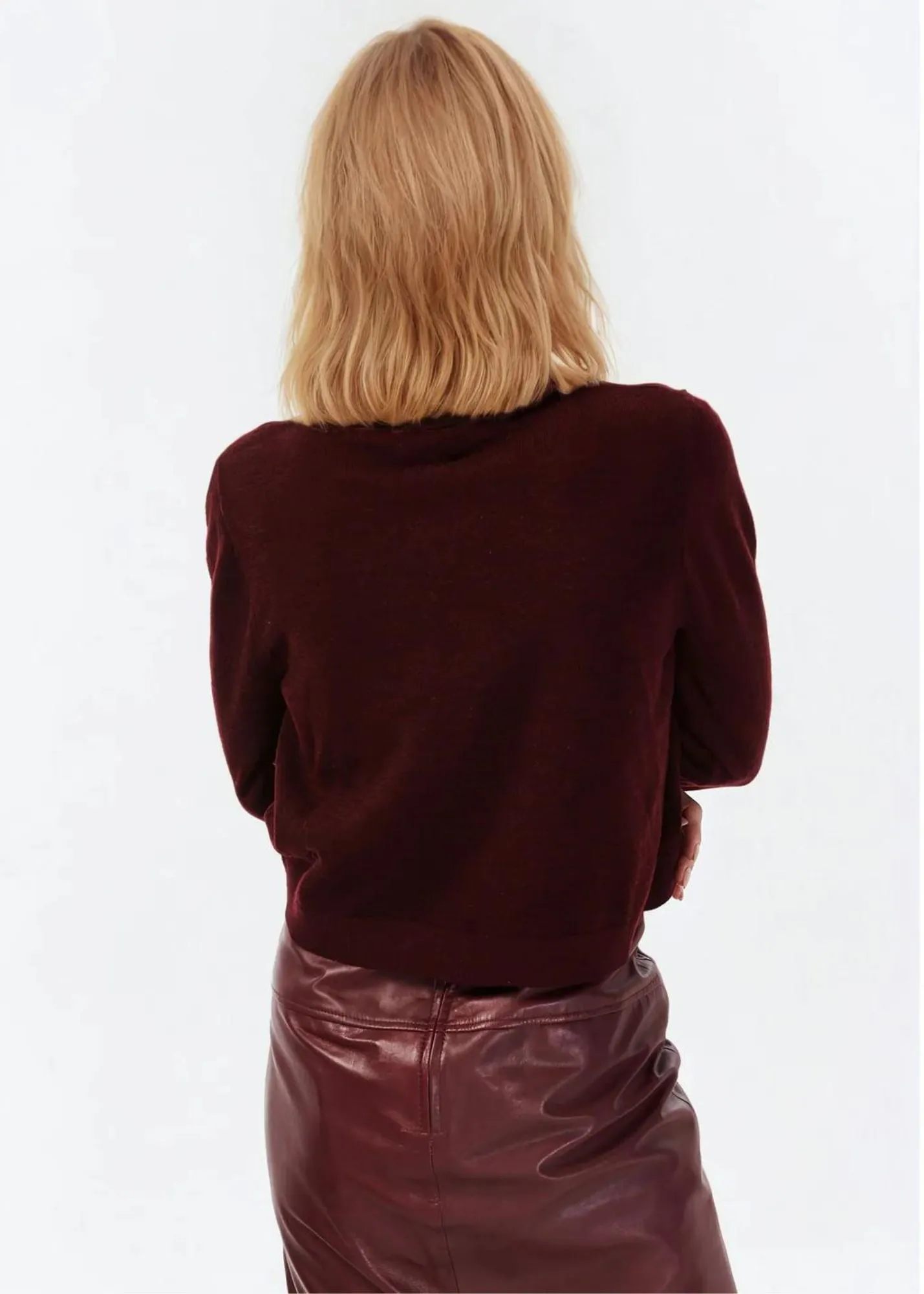 Cami Gwendolyn Sweater Cranberry