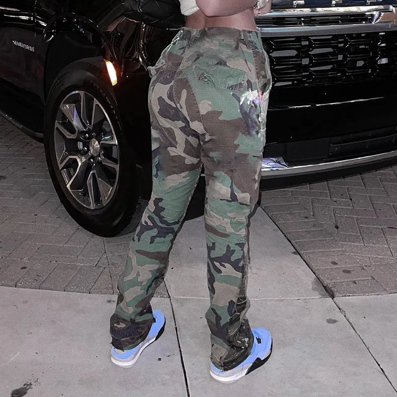 Camo Cargo Pants