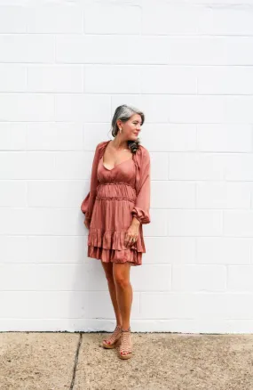 Charity Tiered Ruffle Dress