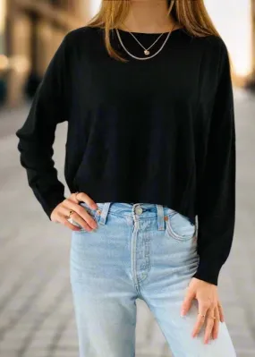 CROPPED POLLY SWEATER