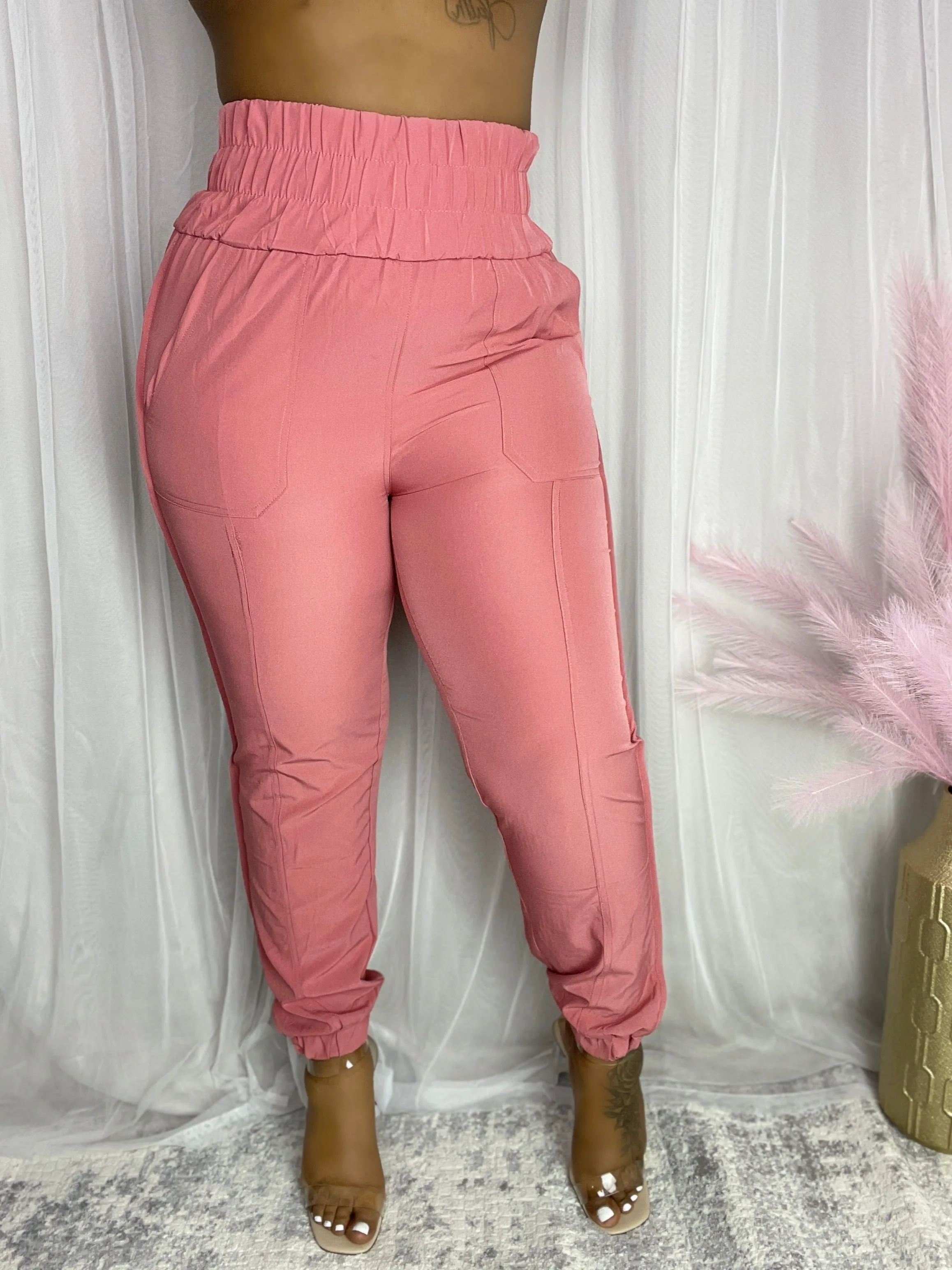 Cutie In Pink | Jogger Pants