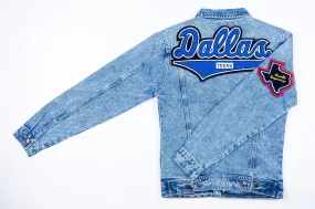 Dallas, Texas (Blue & White ) Denim Jackets