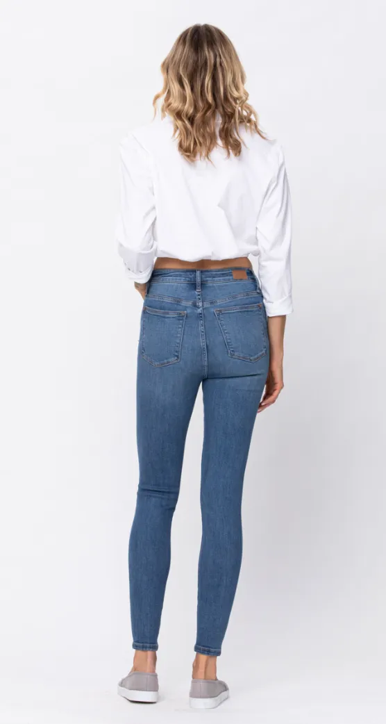 Hi-Waist Skinny Tummy Control Jeans