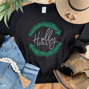 Holly Jolly Crewneck Sweatshirt