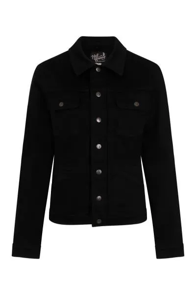 Indiana Denim Jacket - Black -