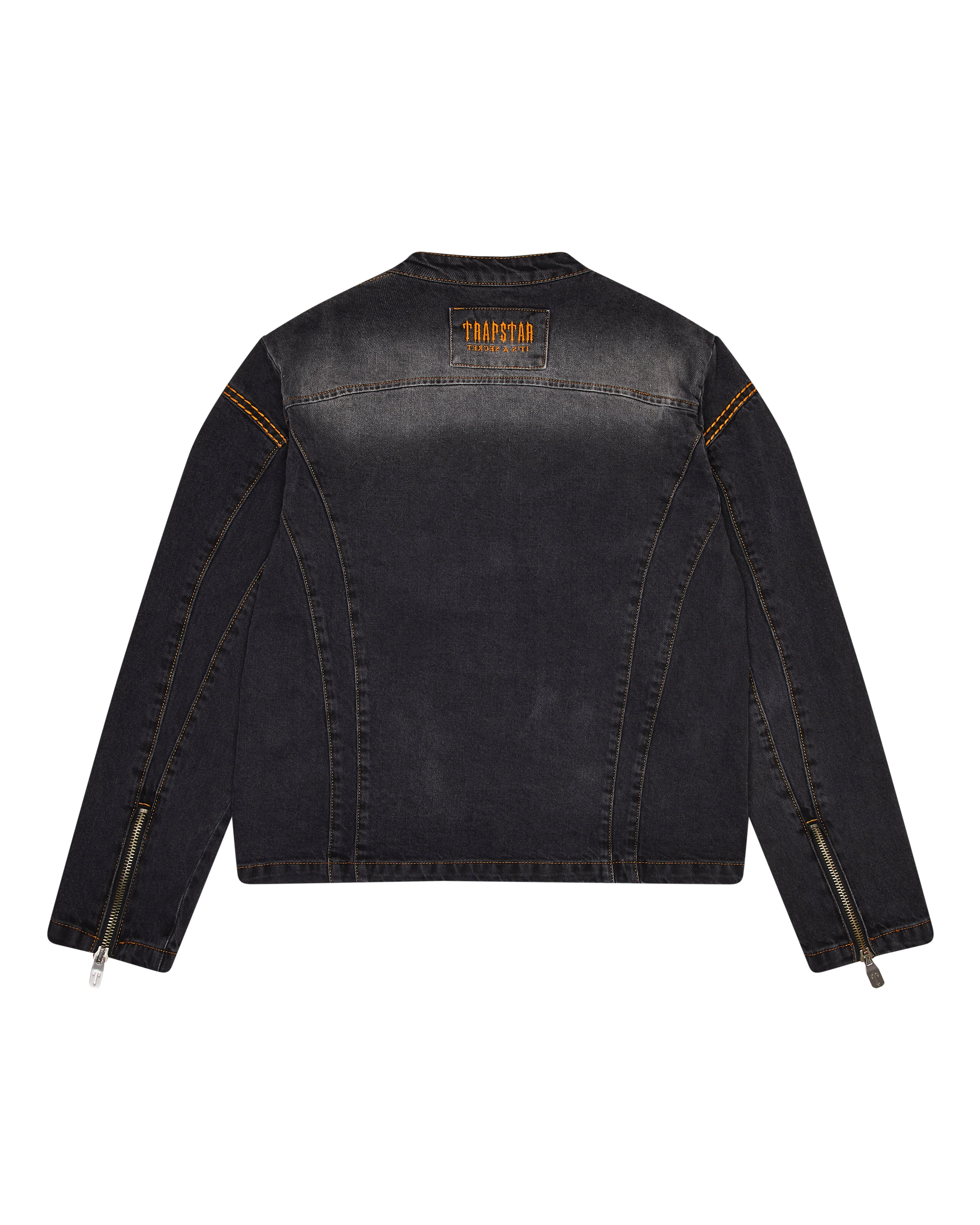 Irongate T Panel Denim Jacket - Washed Black