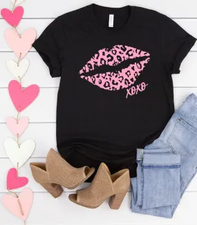 Leopard Kisses Graphic Tee