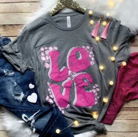 Leopard Love Valentine Tee