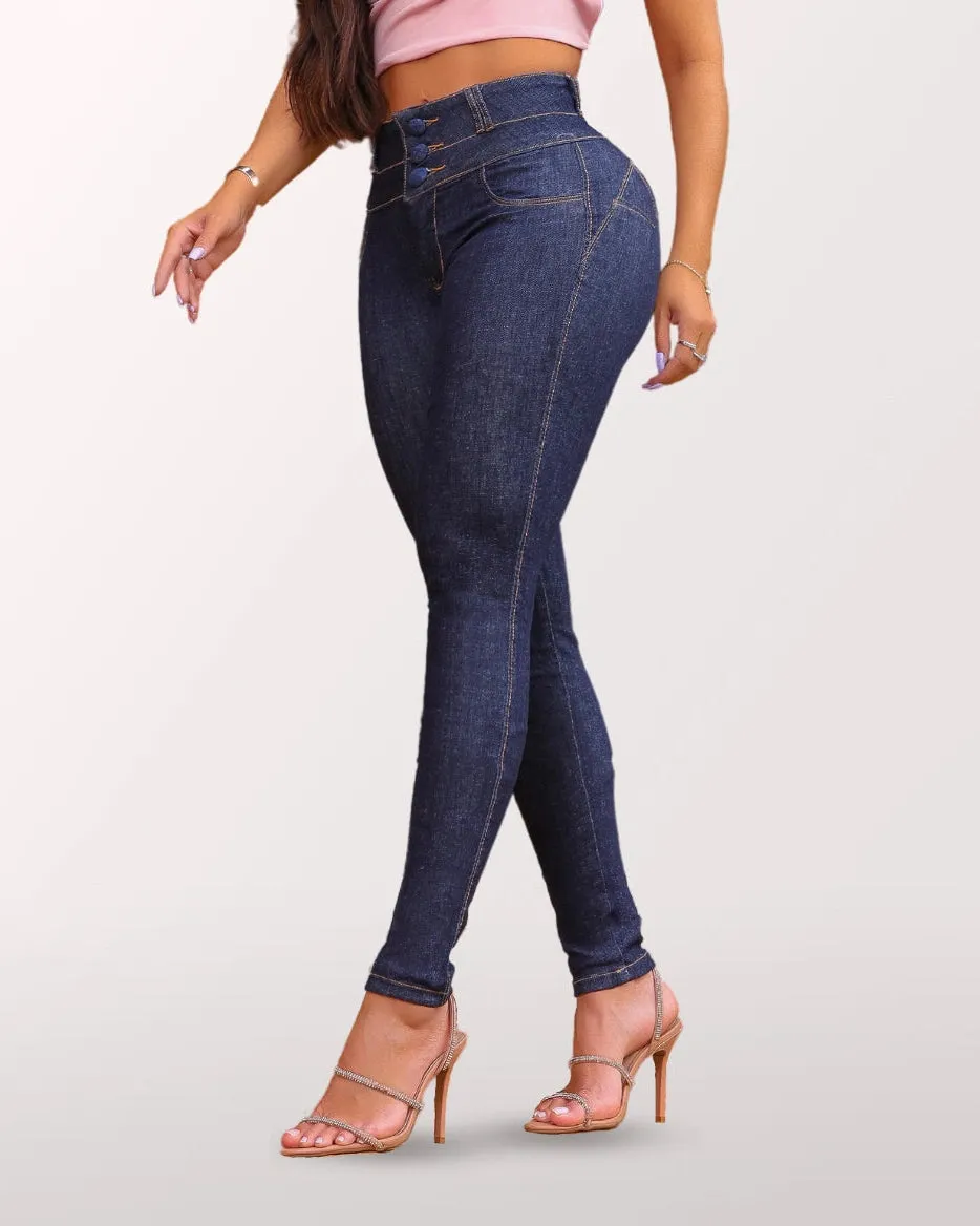 Perfektionierende Po-Hebungs-Jeans