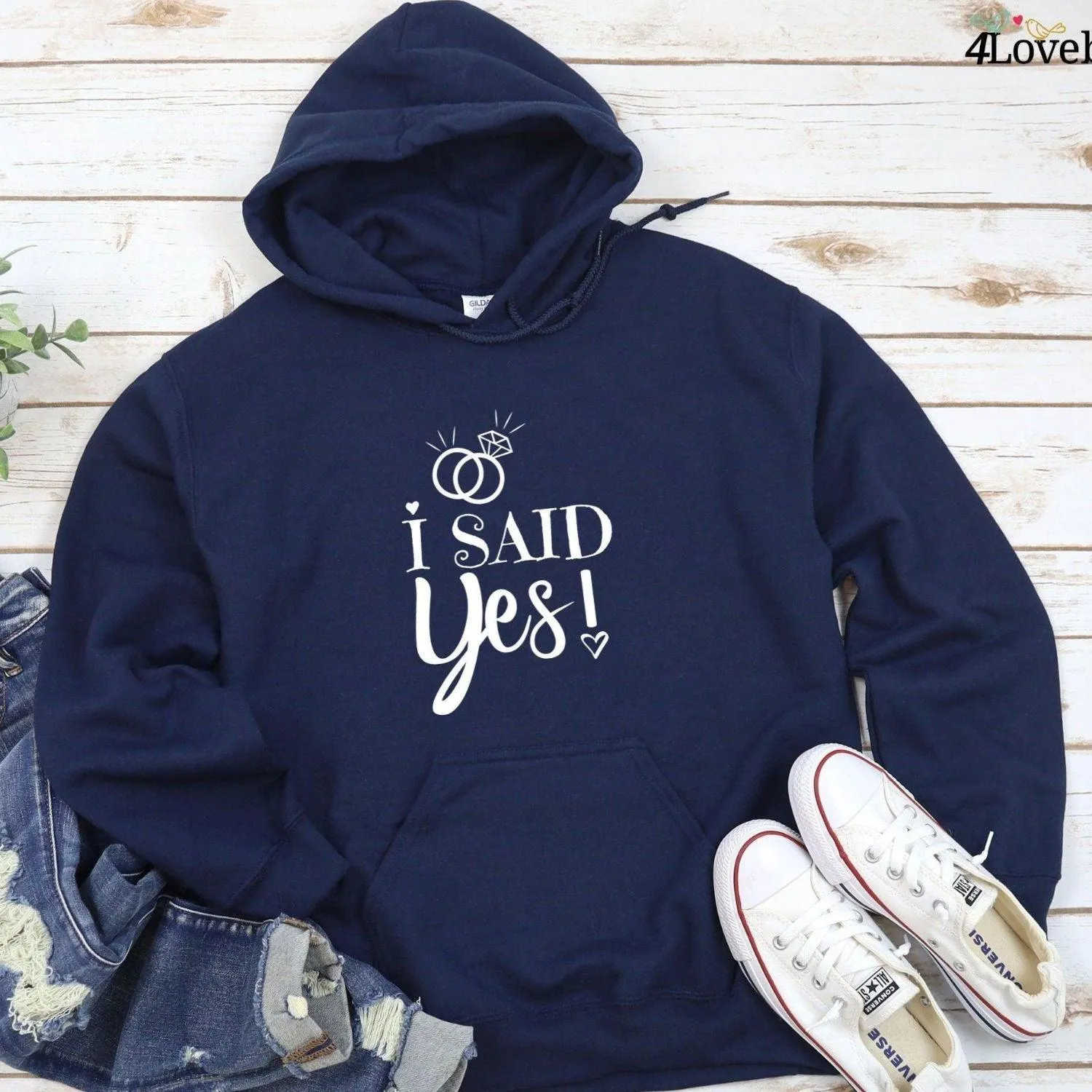 Proposal Celebration Matching Outfits: "I Asked" & "I Said Yes" Sets, Perfect Gifts