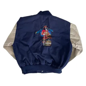 Vintage 90s Captain Morgan Rum Bomber Jacket L