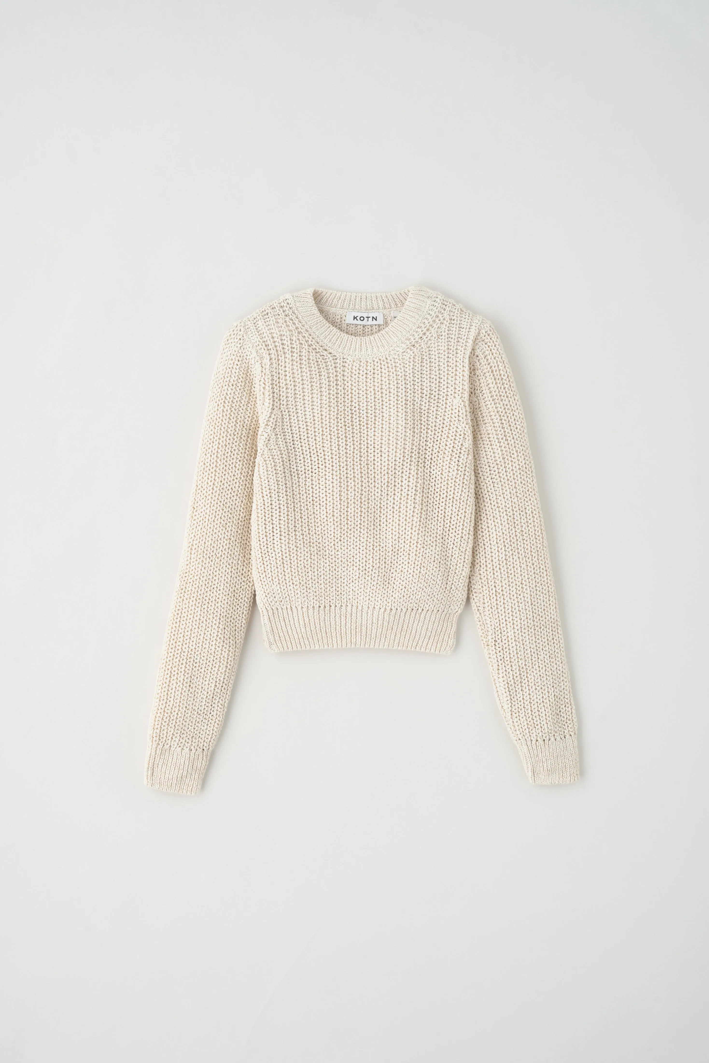 Women's Orman Knit Longsleeve in Natural Mix